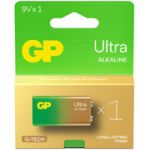 Батарейка GP Ultra Alkaline 9V 1604AU