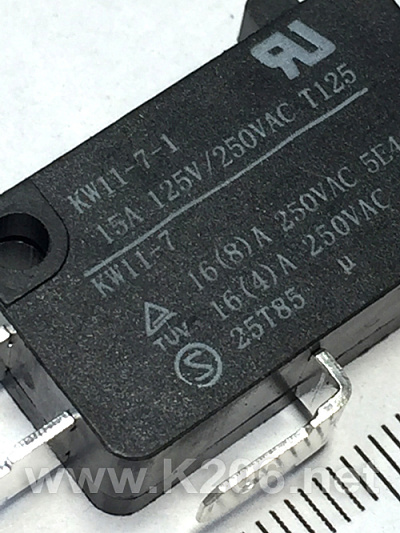 Мікроперемикач KW11-7-1 (MSW-01)