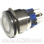 Кнопка антивандальная HQ25S/F11Z-12V-G