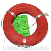 Провід силіконовий SIL-0.2-RED (24AWG)