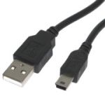 Кабель USB2.0 AM / mini-USB 1м черный