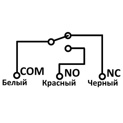 Педаль TFS-1 10A 250VAC метал