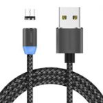 USB кабель магнитный TOPK-MICRO / GREY