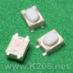 Кнопка SMD TS-A017 (3.2*4.3*2.5H)