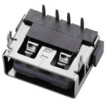 Гнездо USB-AF 10mm H=6.3mm USB-33