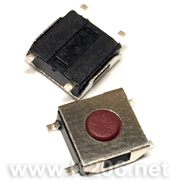 Кнопка SMD TS-E004 (6.2*6.2*2.5H)