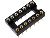 панелька DIP SCSM-14 / GOLD-14P цанговая