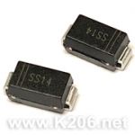 Диод Шоттки SS14 (SMD)