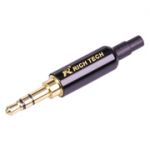 Rich Tech Jack 3.5mm 3pin Black