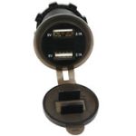АЗП 12-24V YC-A63W 2xUSB