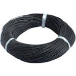 Провід силіконовий SIL-0.16-BLACK (26AWG)