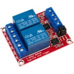 Модуль реле 2-канальний 12V/10A