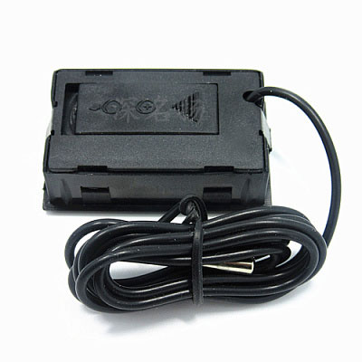 Термометр цифровой ЖКИ TPM-10 Black