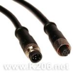 YCZXF-M9-6P Провод с разъемом 6pin IP67