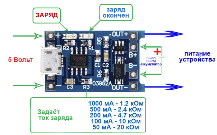 2s3p 18650 схема