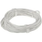 Провод силиконовый SIL-0.16-WHITE (26AWG)