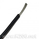 Провід силіконовий SIL-3.4-BLACK (12AWG)