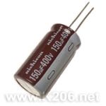 Конденсатор UPT-150/400V 105°C