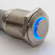 Кнопка антивандальна HQ16N/H11-12V-B