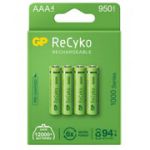 Акумулятор GP Recyko 1000 (GP100AAAHCE-2EB4) AAA