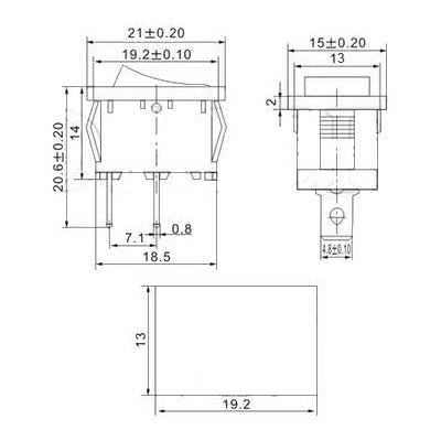 Переключатель MRS-101-С