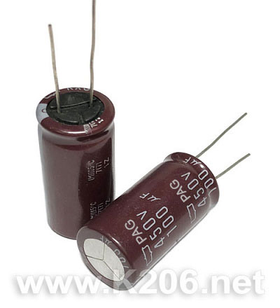Конденсатор PAG-100/450V 105°C