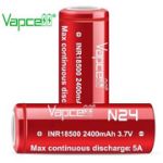 Акумулятор Vapcell INR18500 N24 2400mAh