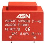 Трансформатор AS4220-E-0800-120-D 2x12V 8.0VA