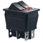 Перемикач KCD2-2101EN BLACK DAIER
