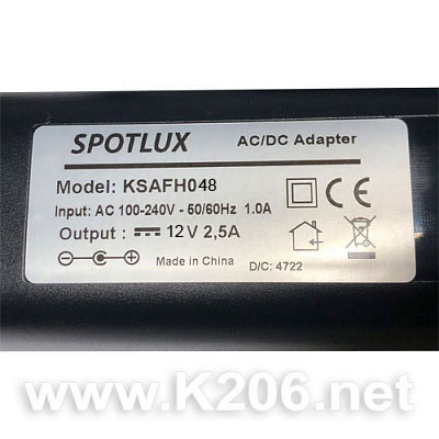 Блок живлення KSAFH048 12V/2.5A 30W