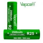 Аккумулятор Vapcell INR18650 R25 2500mAh