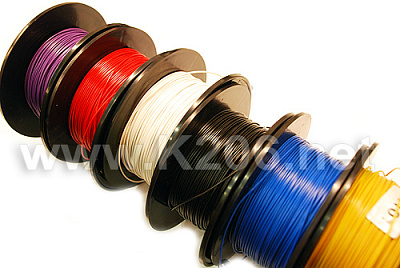 Провод монтажный UL1007 22AWG YELLOW