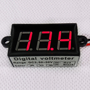 Вольтметр IP67 3,5-30V-RED