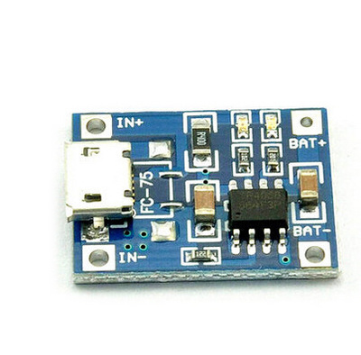 TP4056 microUSB Зарядний Li-Ion