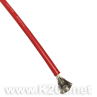 Провід силіконовий SIL-8.3-RED (8AWG)