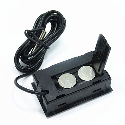 Термометр цифровой ЖКИ TPM-10 Black