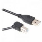 Cable USB A-USB B 90° 3M