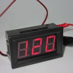 Вольтметр 70~500VAC-PANEL-RED