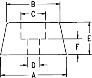 Ніжка NF-008