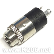 Гнездо стерео JACK 3.5 мм KLB4-CH (PJ-392)