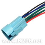 Колодка для кнопки CMP 19мм 6pin