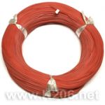 Провод силиконовый SIL-0.08-RED (28AWG)