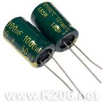 Конденсатор TE-1000/50V Low ESR