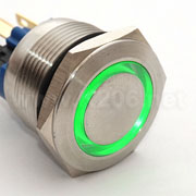 Кнопка антивандальная HQ22S/F11-24V-G