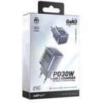 Зарядний пристрій 1*USB ACEFAST A53 Grey