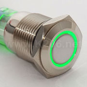 Кнопка антивандальна HQ16N/F11-24V-G