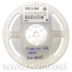 Конденсатор 0805 10uF 16V X5R