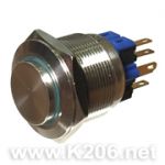 Кнопка антивандальная HQ25S/H11-12V-G