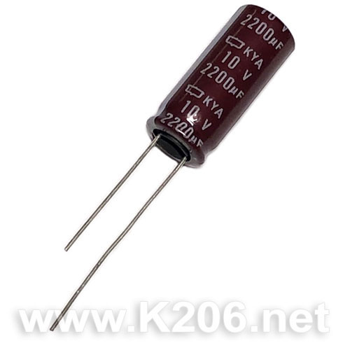 Конденсатор KYA-2200/10V Low ESR : цена опт/розница в Украине