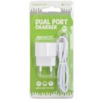 Зарядний пристрій 2*USB BA23A Micro